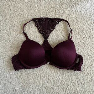 Front clasp push up bra